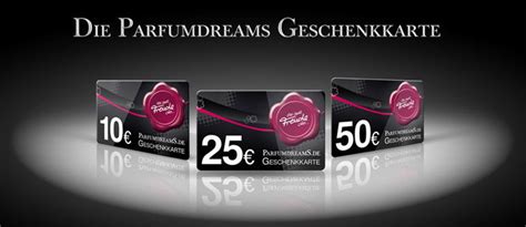 parfum rabatt|parfumdreams geschenkkarte.